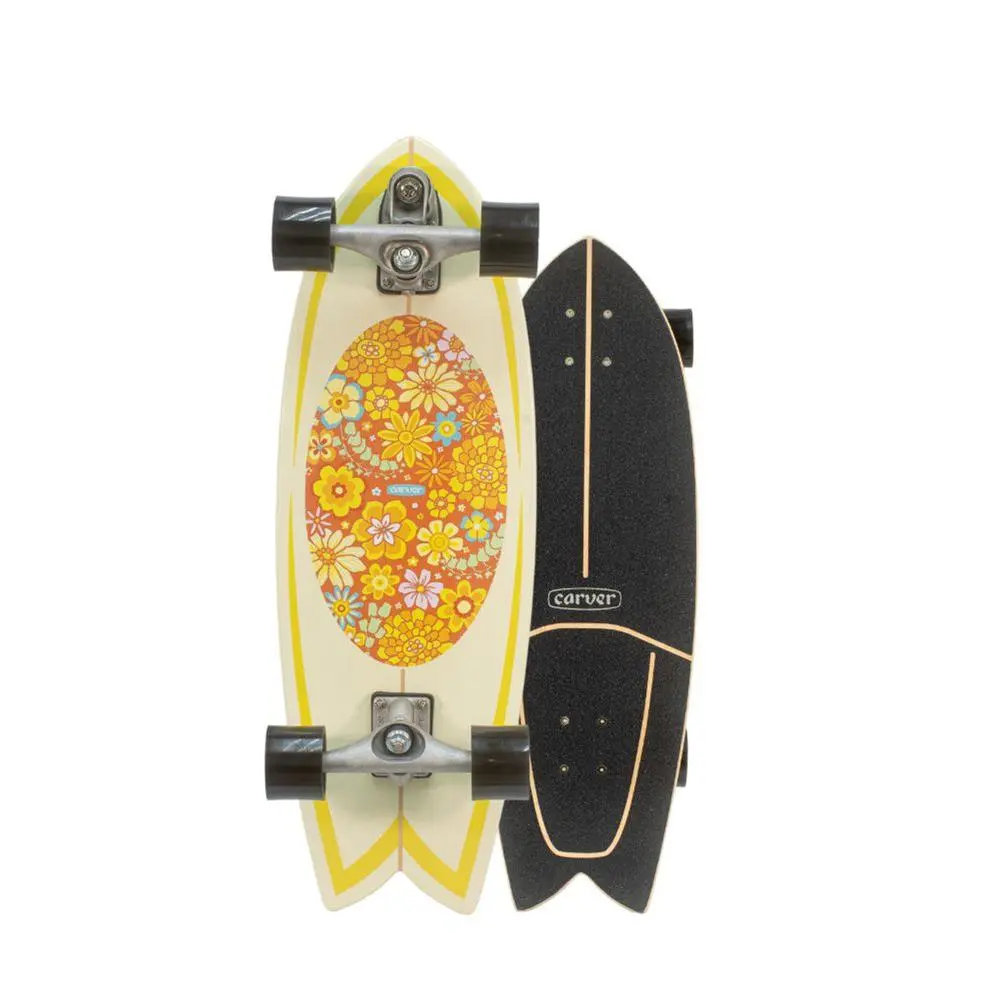 Carver Bloom Surfskate C7 Raw 29" Longboard 1