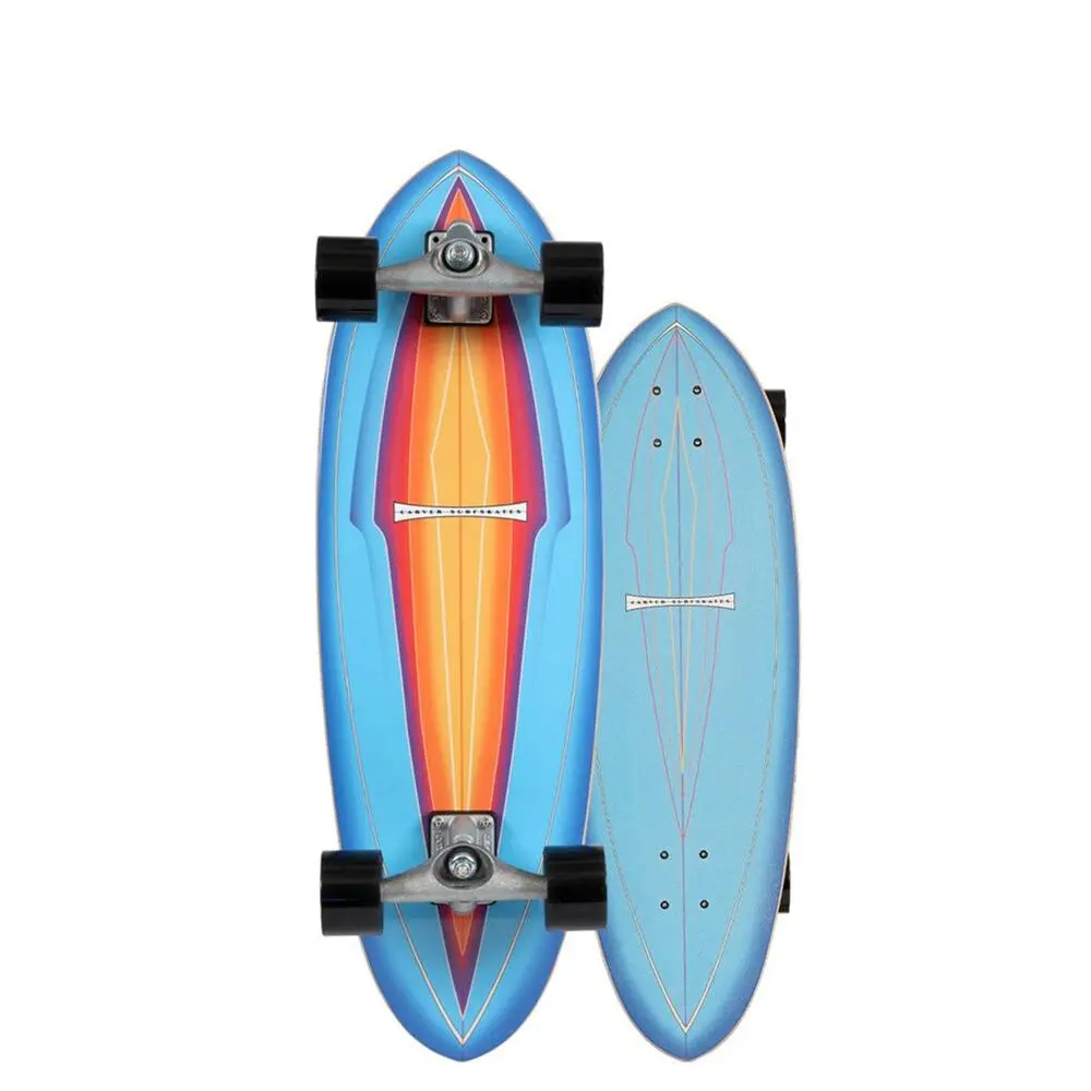 Carver Blue Haze Surfskate 31" Longboard  With Cx (V0) Trucks 1