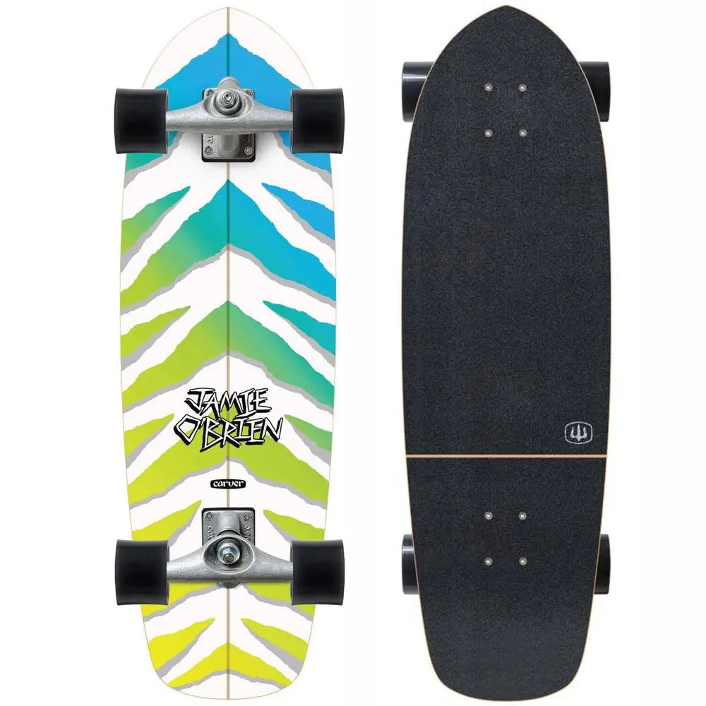 Carver Jamie O’Brien Wave Slayer 30" Surfskate Longboard With Cx Raw Trucks 1
