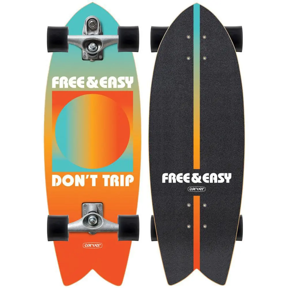 Carver X Free & Easy Gradient Sun Surfskate 29.25" Cruiser - C7 -V4 1