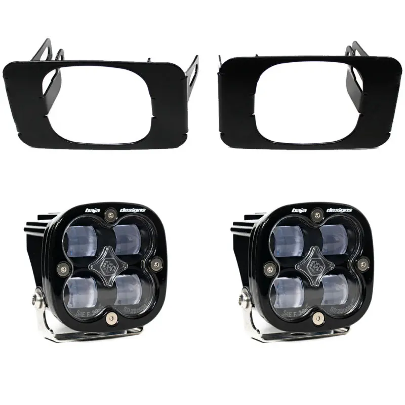 Baja Designs 17-18 Super Duty Fog Lights Fog Pocket Kit 1