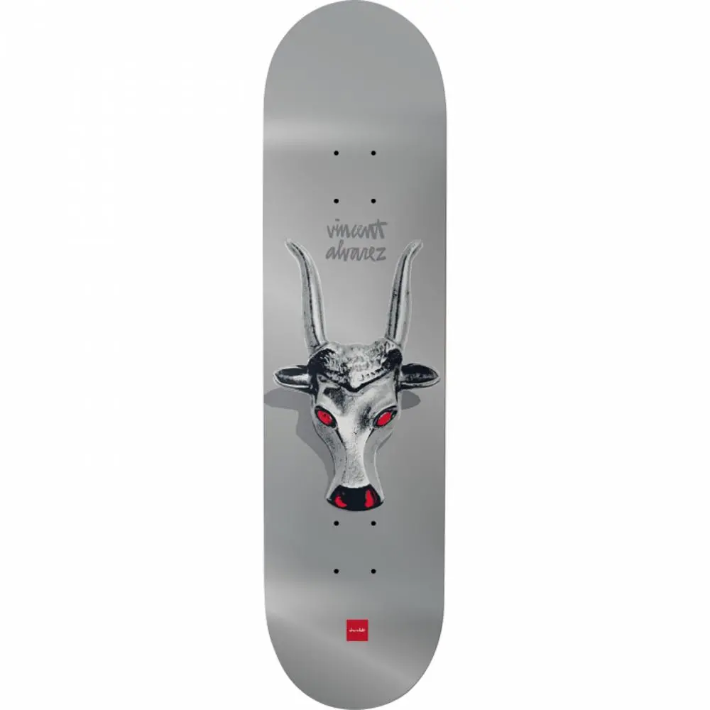 Chocolate Alvarez Long Horn 8.25" Skateboard Deck 1
