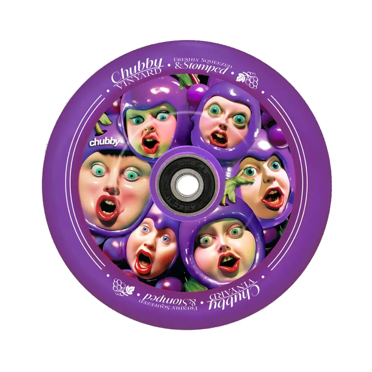 Chubby Hollowcore Scooter Wheel - 110Mm - Grape Juice 1