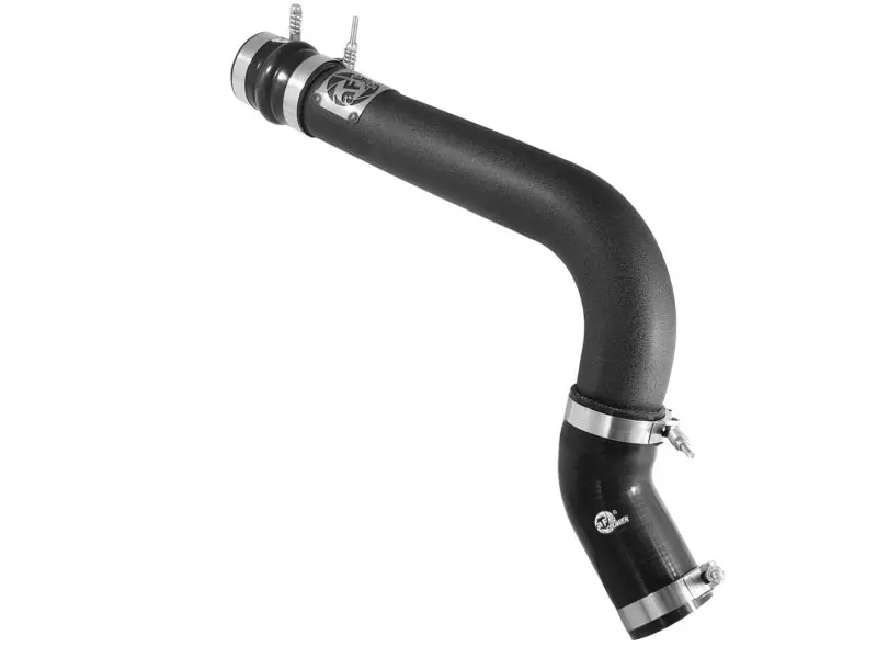 Afe Bladerunner 3In Black Intercooler Tube Hot Side W/ Couplings & Clamps 13-14 Dodge Ram 6.7L (Td) 1
