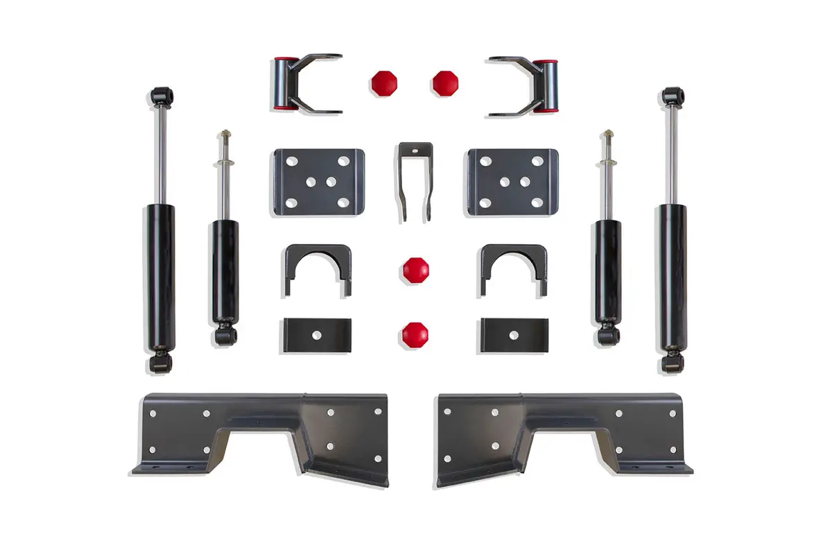 5" Rear Lowering Box Kit 1