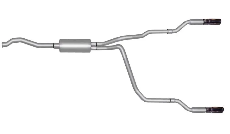 Gibson 01-05 Ford Ranger Xl 2.3L 1.75In Cat-Back Dual Split Exhaust - Aluminized 1