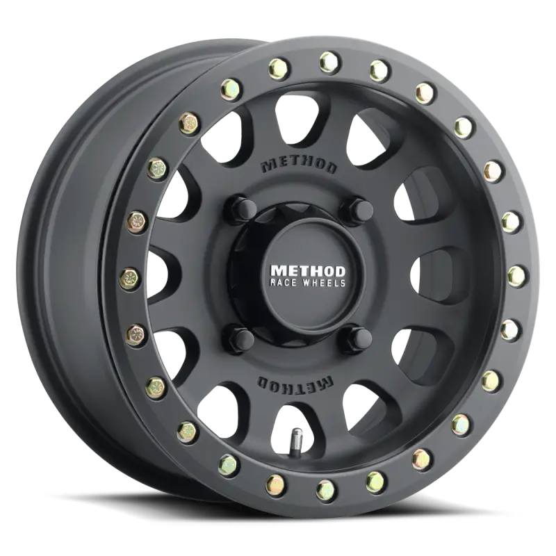Method Mr401 Utv Beadlock 15X7 / 5+2/38Mm Offset / 5X4.5 / 72 Cb Matte Black Wheel 1