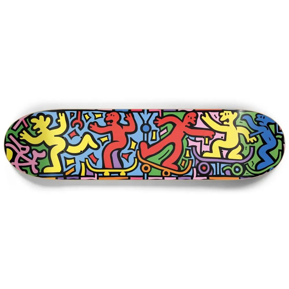Dancing Funny Skateboarders 8.25"Skateboard Or Wall Art 1