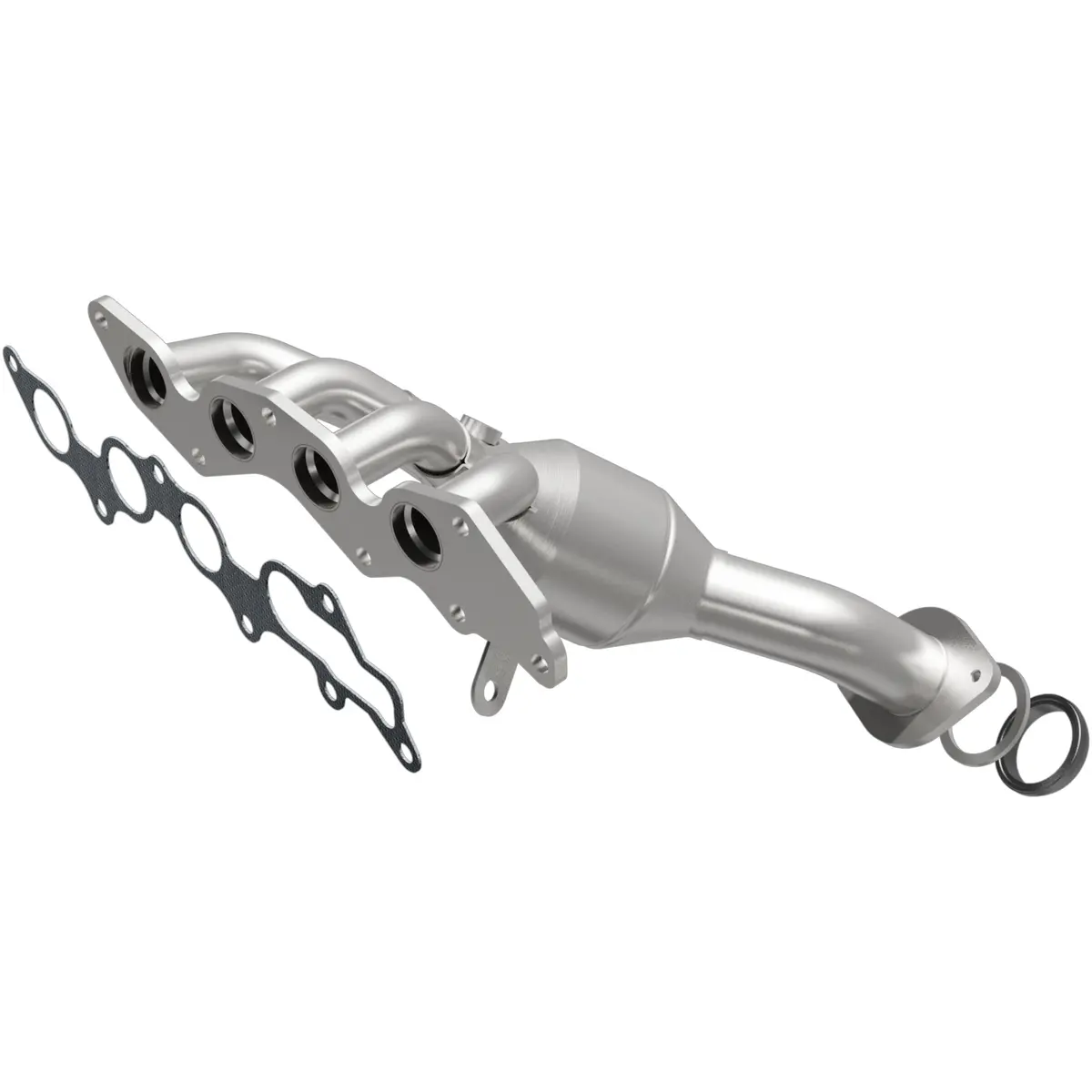 Catalytic Converter With Integrated Exhaust Manifold 1