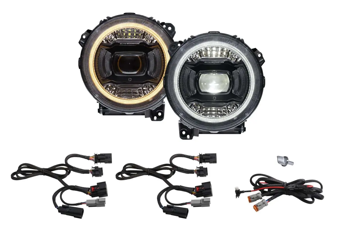 Full Led Headlights For The Jeep Jl Wrangler. 1