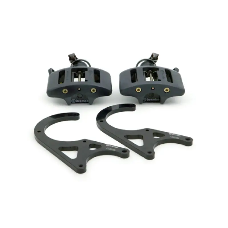 Brembo 01-02 Viper Rt-10/Gts/92-00 Viper Rt-10/Gts Rear Gt Bbk 1 Piston Cast 2Pc Hand-Brake-Black 1