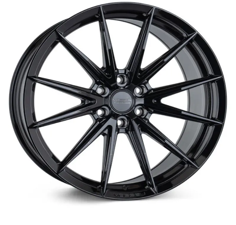 Vossen Hfx-2 22X9.5 / 6X135 / Et30 / Deep Face / 87.1 - Gloss Black Wheel 1
