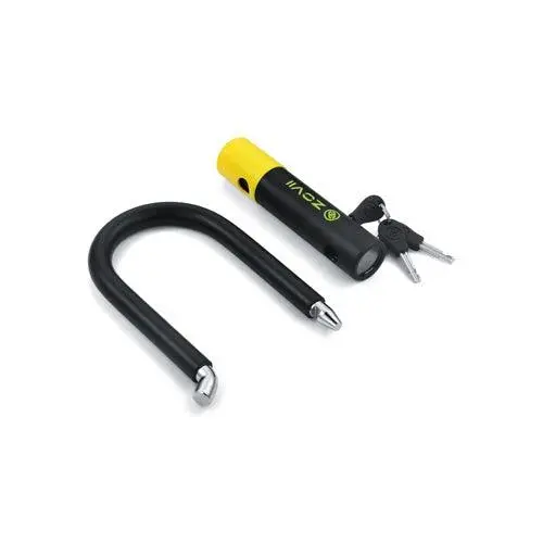 Zovii U-Lock Zinc Alloy + Carbide-Reinforced Steel (With Alarm) 1