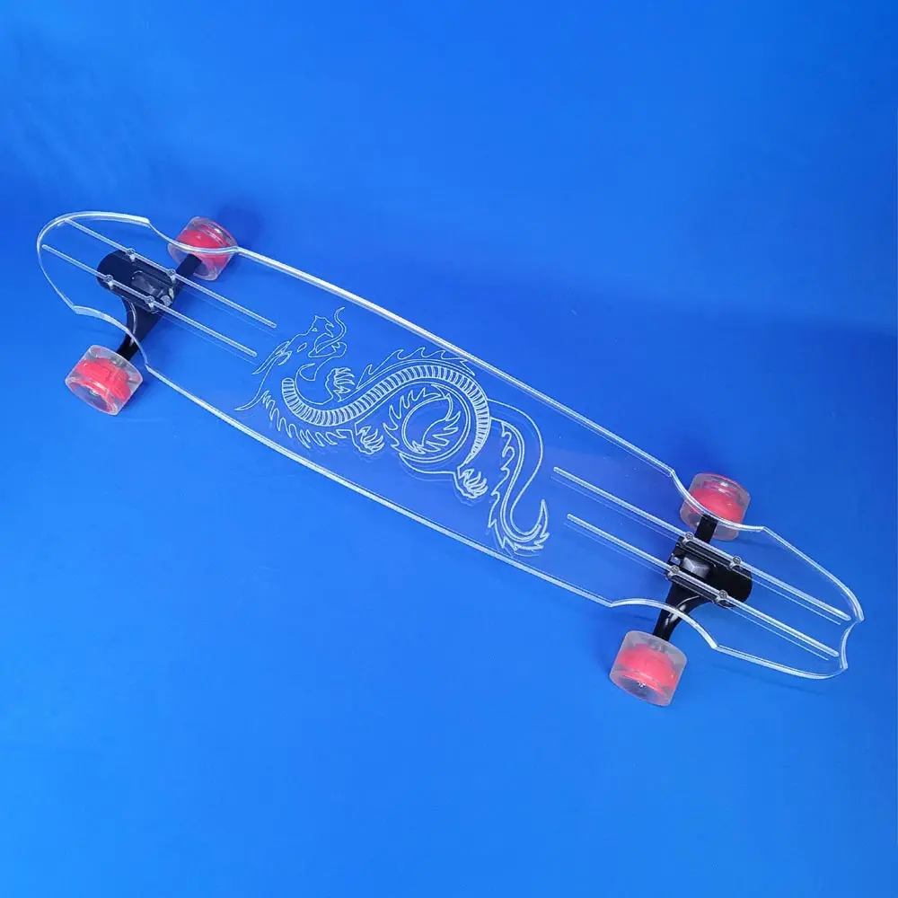 Ghost Dragon 40" Wheel Cut Longboard 1