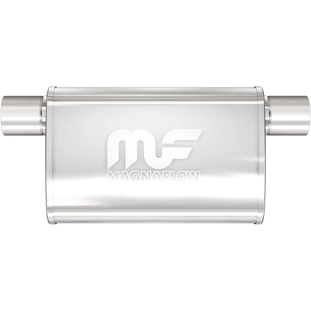 Straight-Through Performance Muffler; 2.25In. Offset Same Side; 4X11x9 Body 1