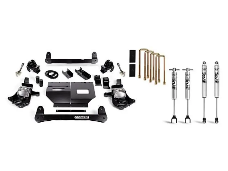 Cognito 11-19 Chevy/Gmc Silv/Sierra 2500/3500 Hd 2Wd/4Wd 4In Std Lift Kit W/ Fox Psmt 2.0 Shocks 1