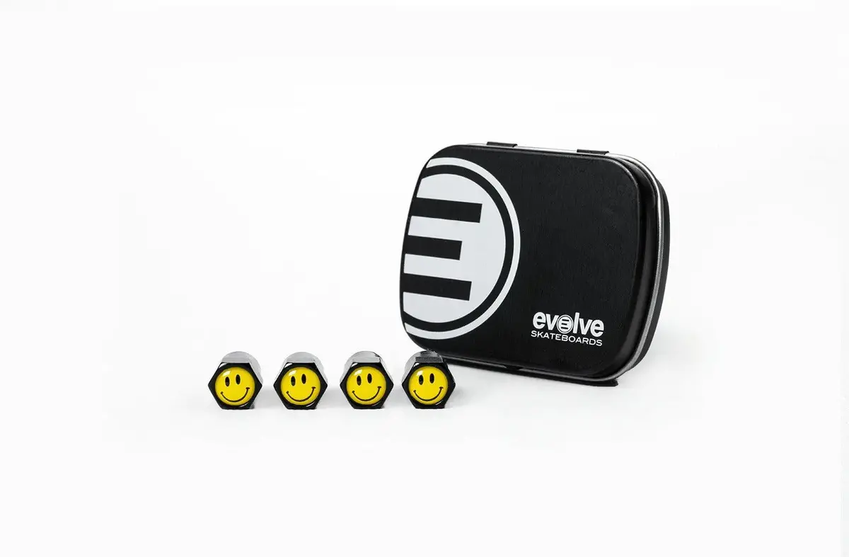 Evolve Metal Tyre Valve Caps 1
