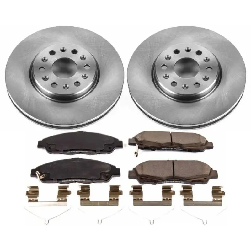 Power Stop 17-18 Gmc Acadia Front Autospecialty Brake Kit 1