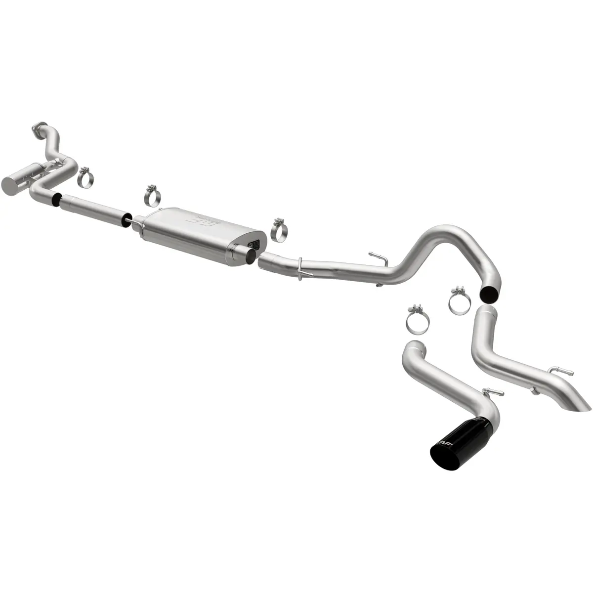 Magnaflow Overland Series Stainless Cat-Back System 1
