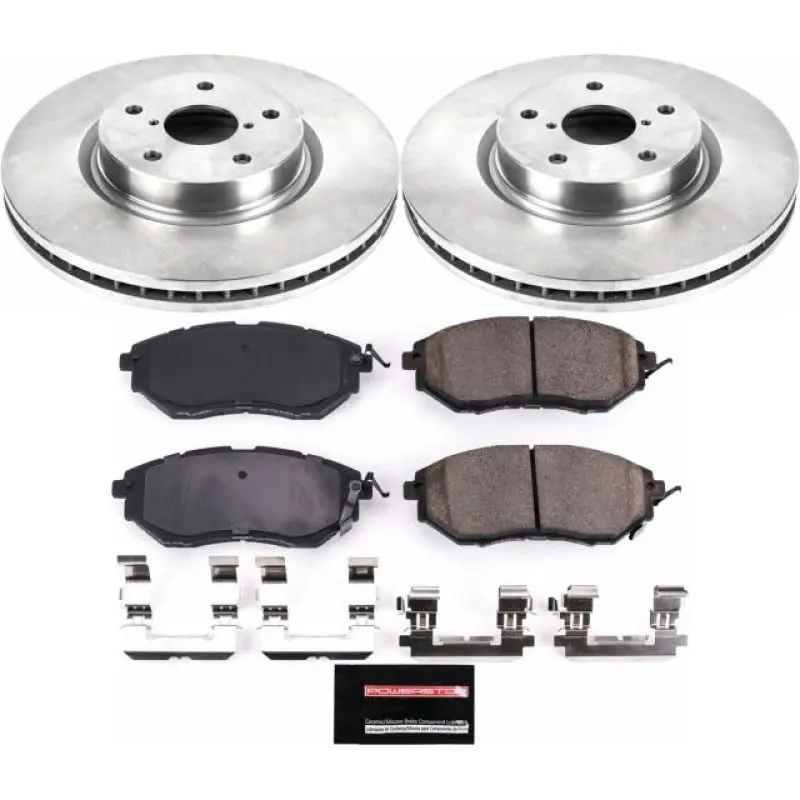 Power Stop 06-07 Subaru B9 Tribeca Front Autospecialty Brake Kit 1