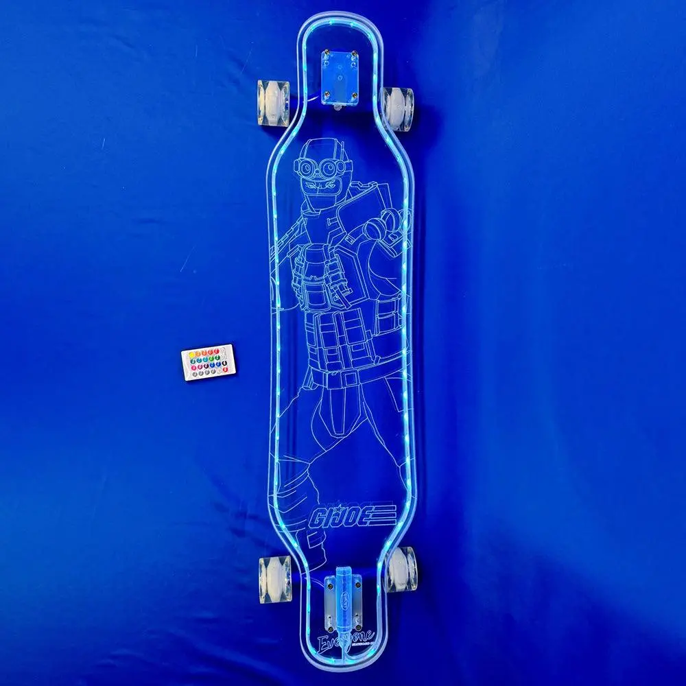Ghost Gi Joe X Everyone Skate - Firefly - 40" Longboard - Limited Edition 1