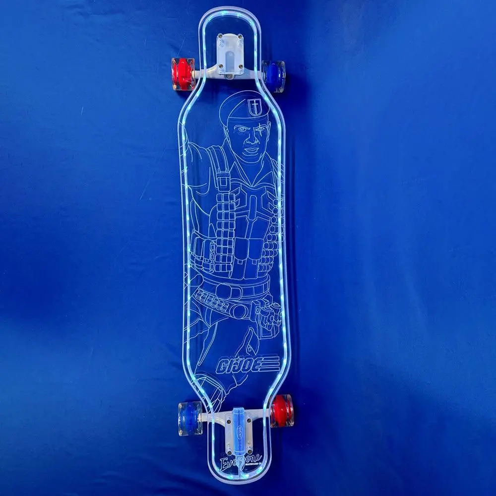 Ghost Gi Joe X Everyone Skate - Flint - 40" Longboard - Limited Edition 1