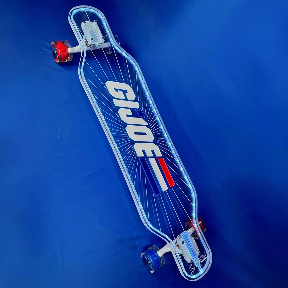 Ghost Gi Joe X Everyone Skate 40" Logo Longboard - Limited Edition 1