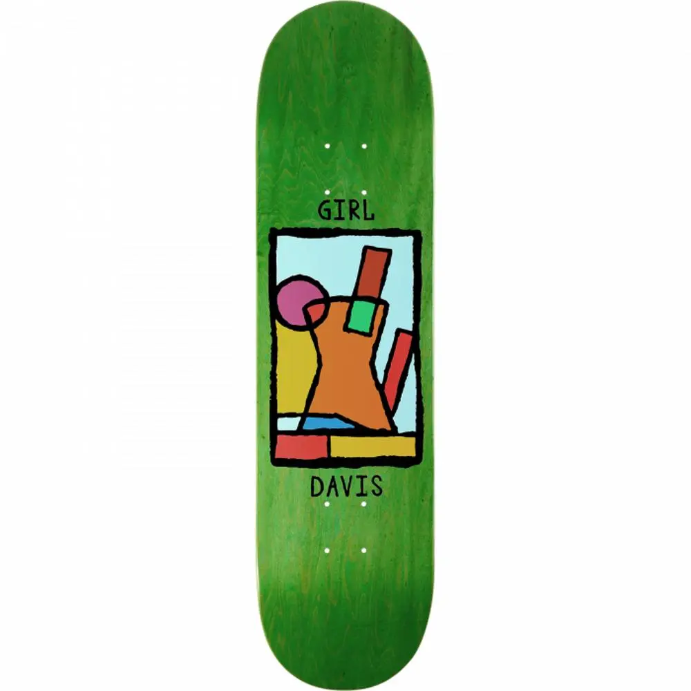 Girl Davis Pro Tangram 8.5" Skateboard Deck 1