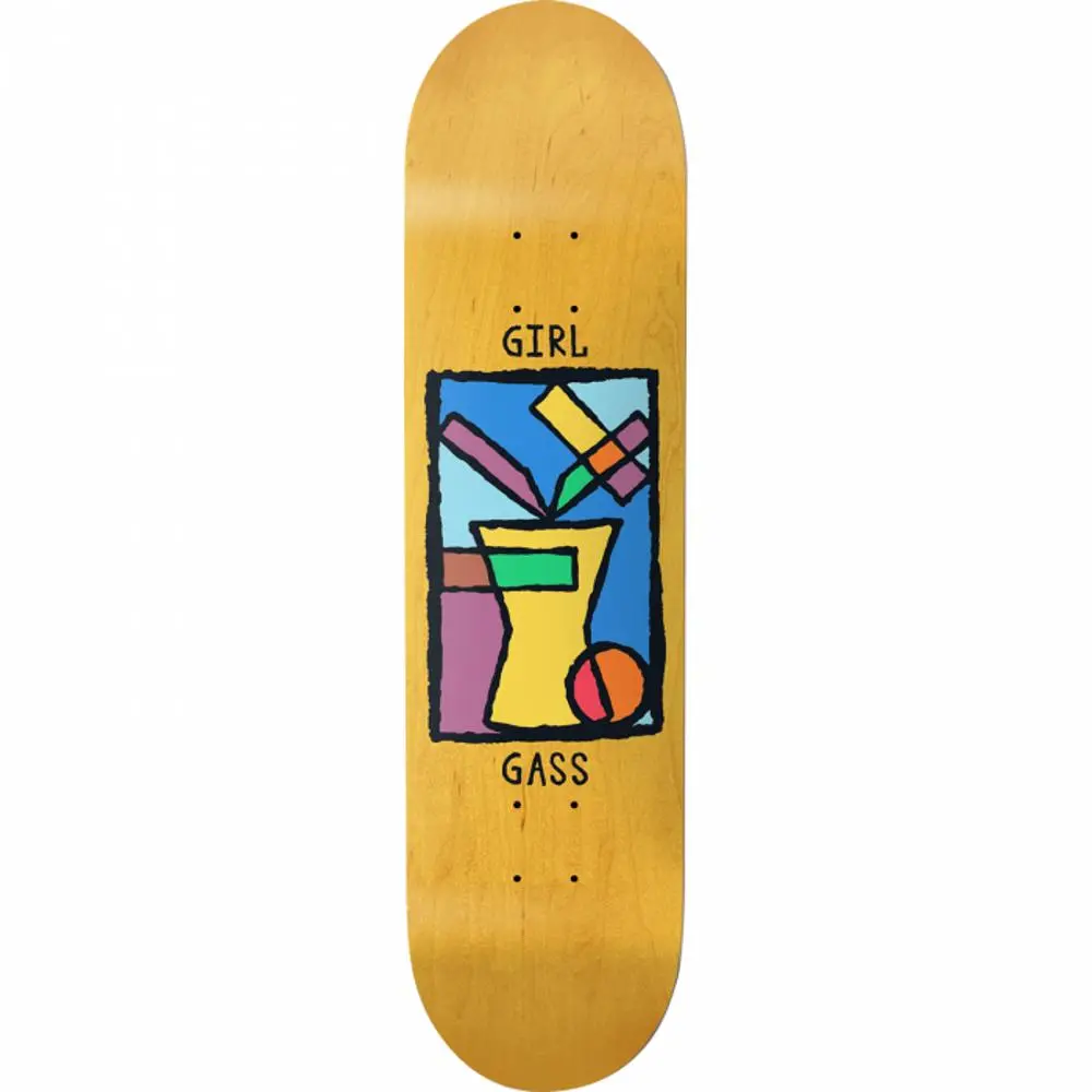 Girl Gass Tangram 8.25" Skateboard Deck 1
