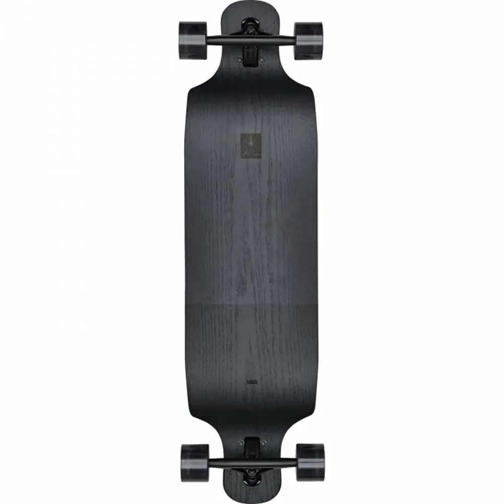 Globe Eames Lounge Black Oak/Black 37" Drop Through Longboard 1