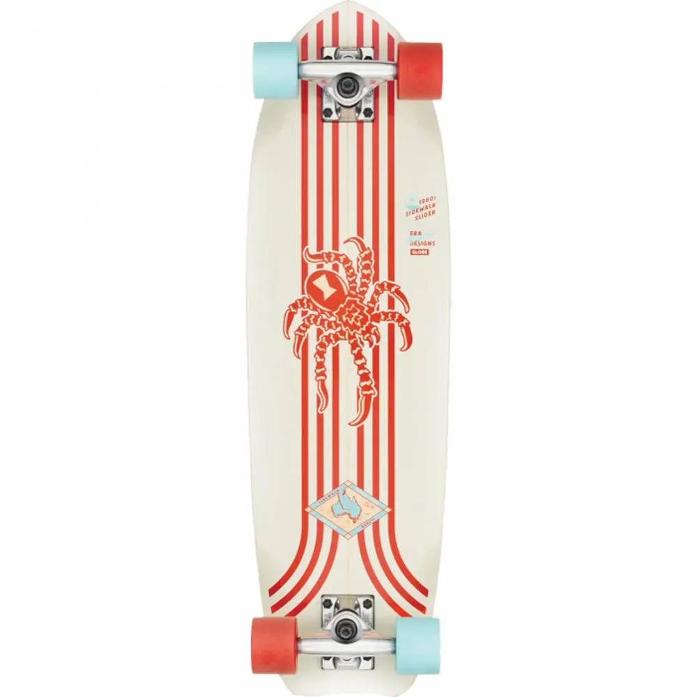 Globe Sidewalk Slider Red/Spider 28" Cruiser 1