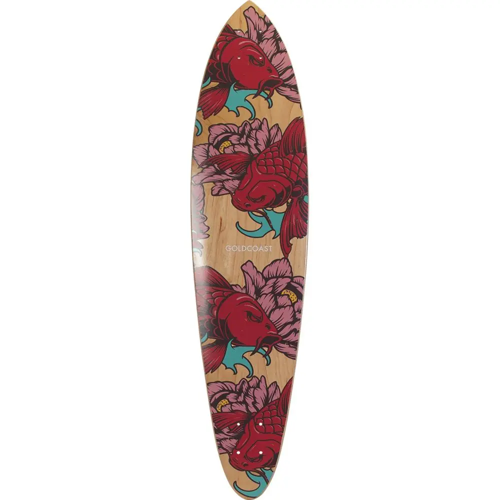 Goldcoast Killer Koi 37" Pintail Longboard Deck 1