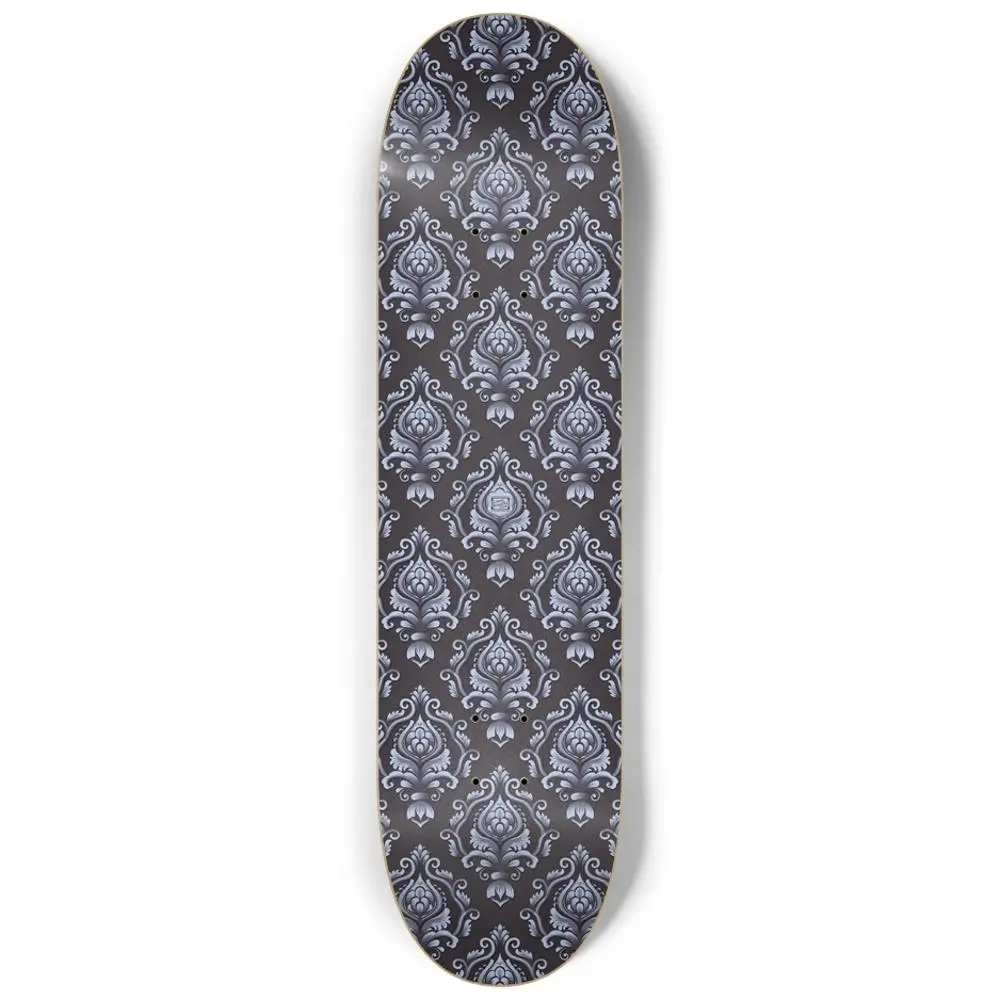 Great Blue Mosaic - 8.25" Custom Skateboard Or Wall Art 1