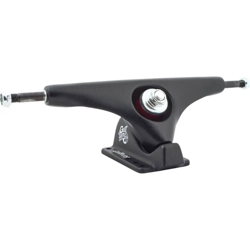 Gullwing Charger 10.0" Black/Black Skateboard Longboard Trucks | Set Of 2 1