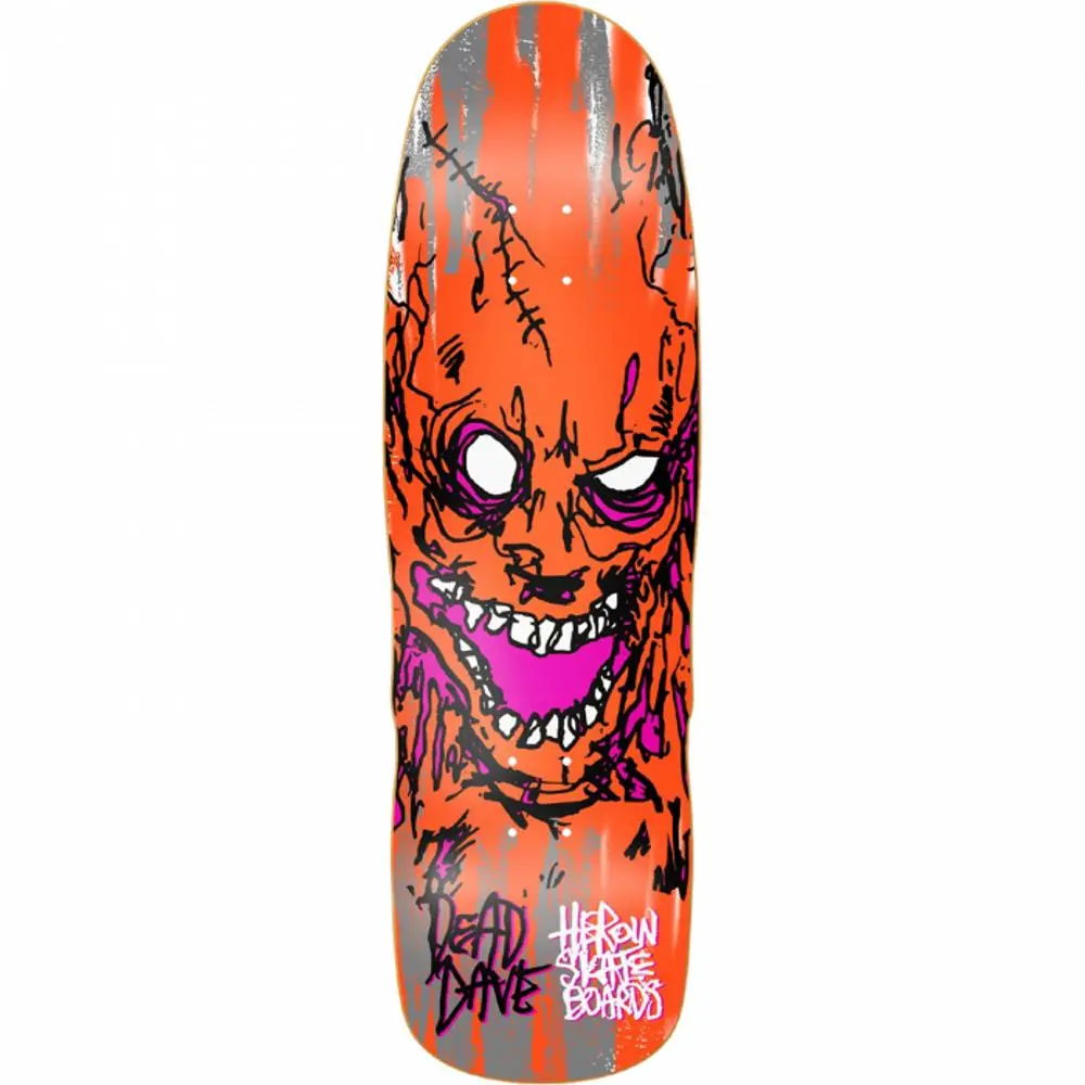 Heroin Dead Dave Savages 10" Skateboard Deck 1
