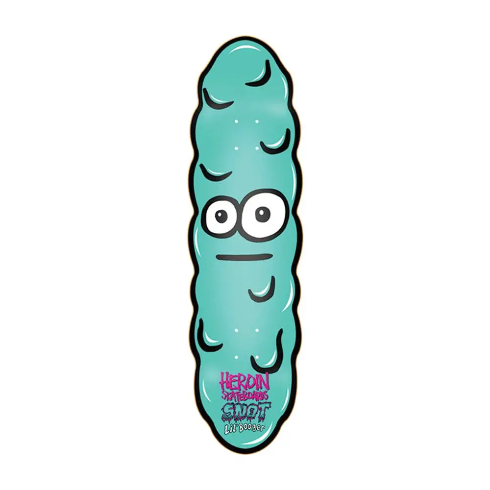 Heroin Lil Booger X Snot 8.5" Egg Skateboard Deck 1