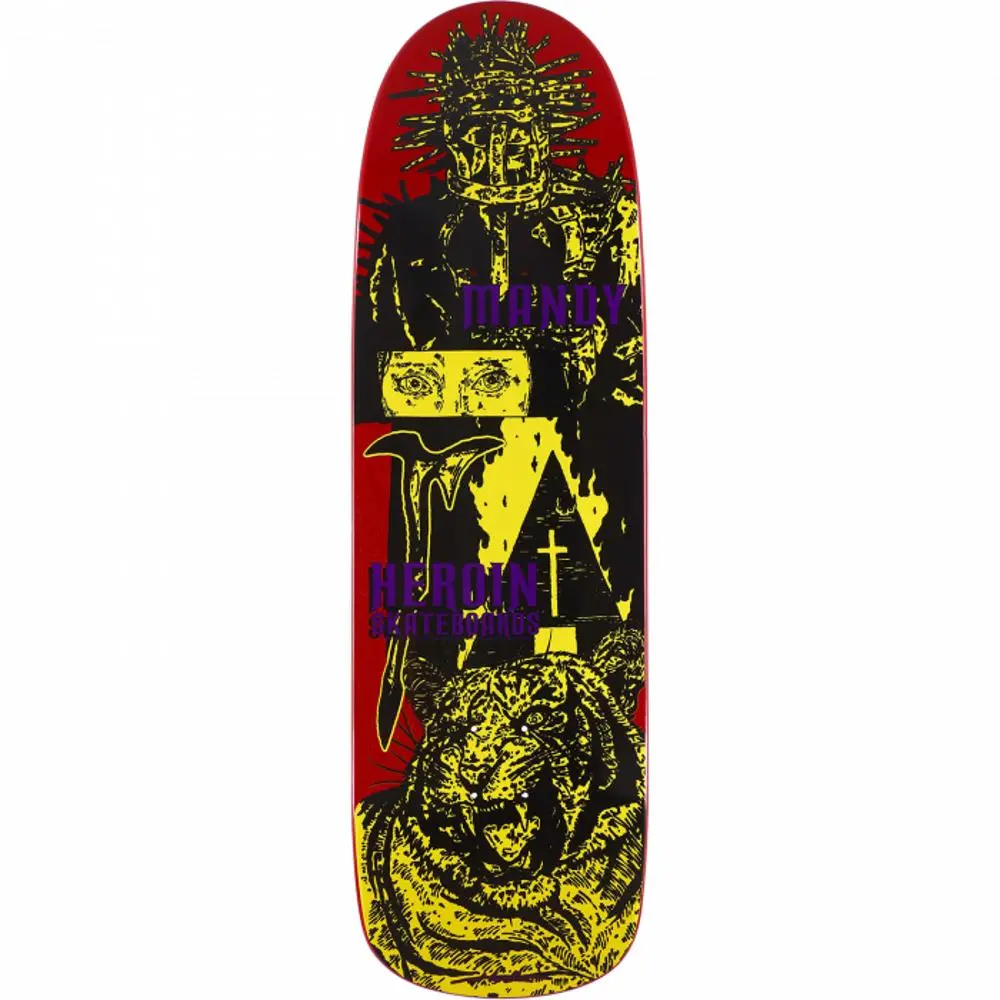 Heroin Mandy X Hirotton 9.4" Skateboard Deck 1