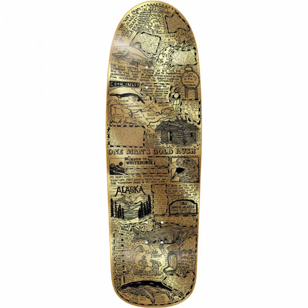 Heroin Questions Gold Rush 10" Skateboard Deck 1