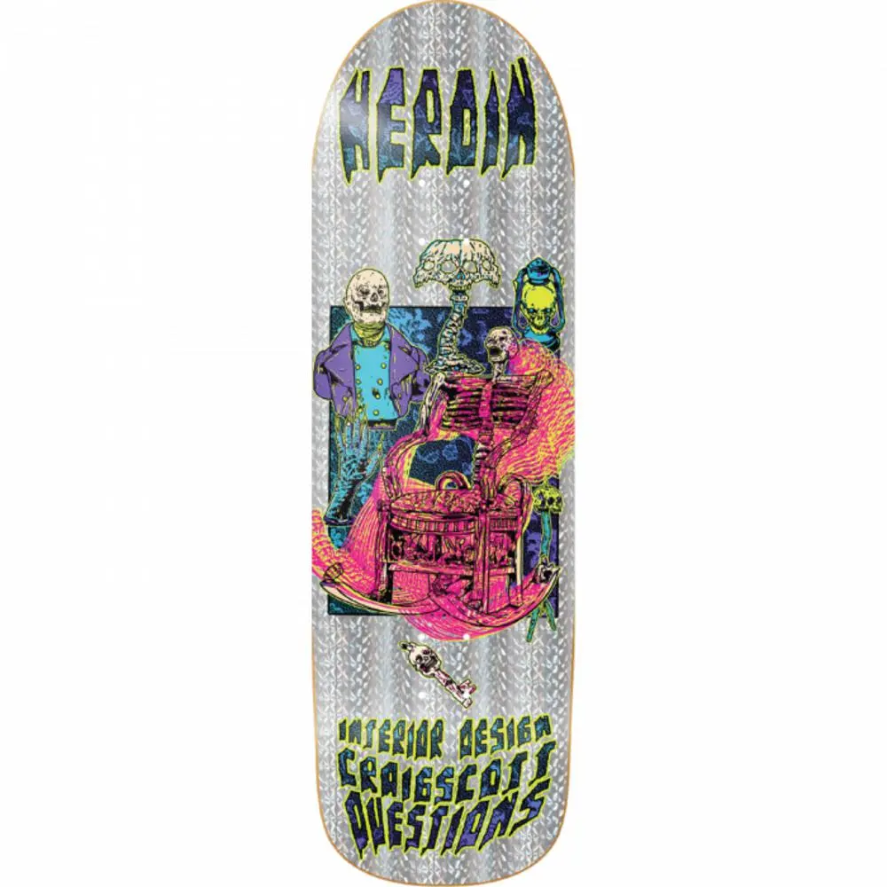 Heroin Questions Hellscape 10" Skateboard Deck 1