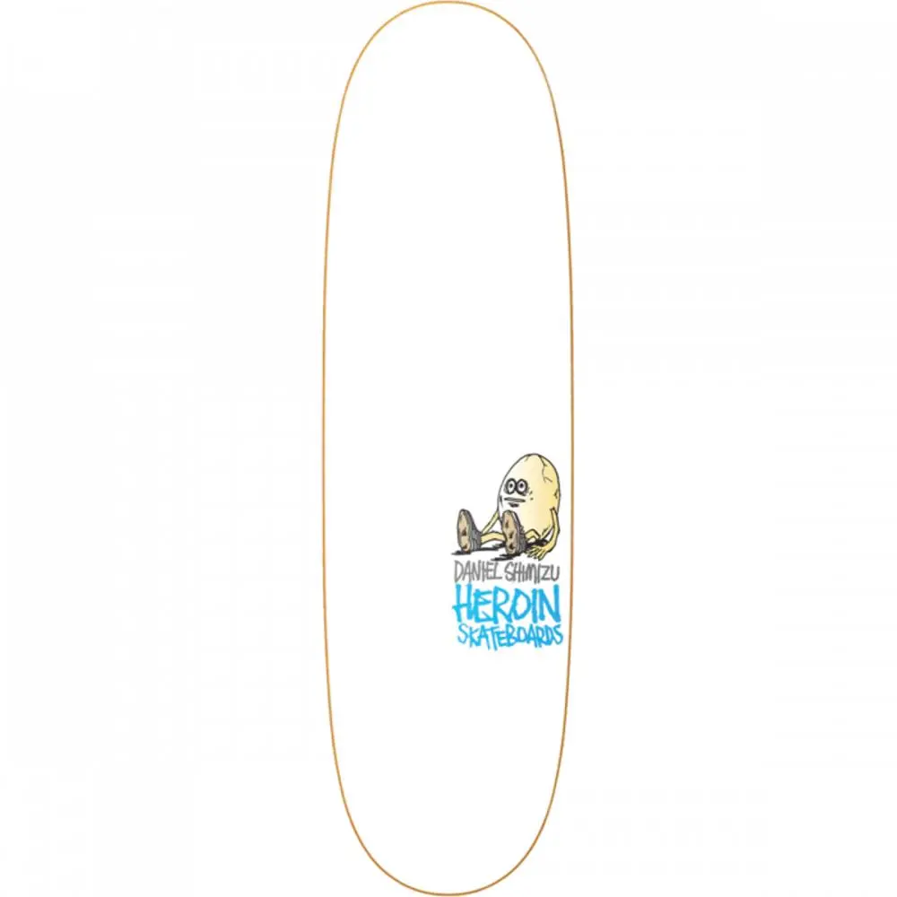 Heroin Shimizu The Egg 8.5" Skateboard Deck 1
