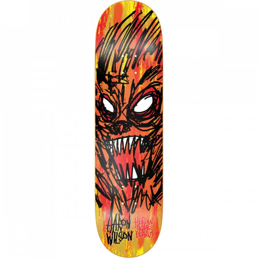 Heroin Wilson Savages 8.5" Skateboard Deck 1