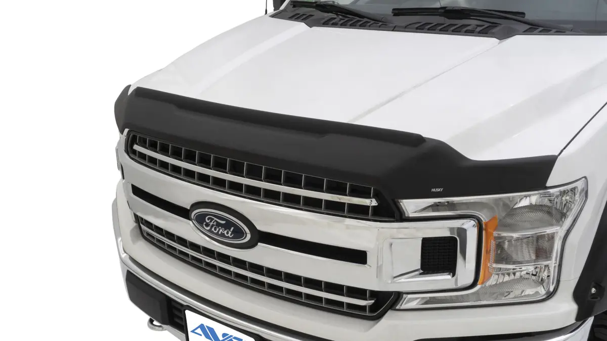 Aeroskin Ii Hood Protector - Matte Black Low Profile 1