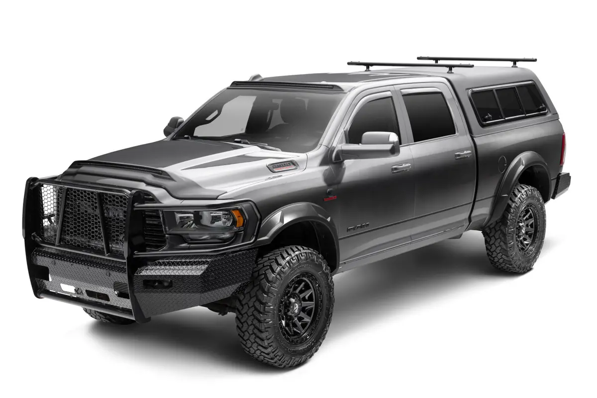 Husky Liners Drt Fender Flares Black Smooth Finish 4-Piece Set 2