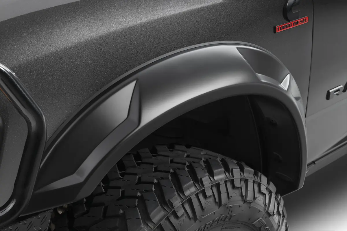 Husky Liners Drt Fender Flares Black Smooth Finish 4-Piece Set 1