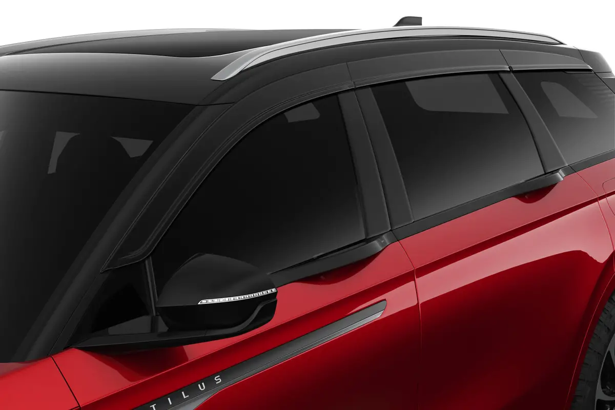 Low Profile Ventvisor Deflector; Smoke; Outside Mount; 6 Pc. 1