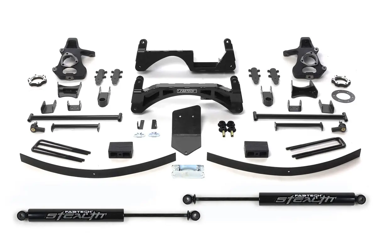6" Basic Sys W/Stealth 07-13 Gm K1500 P/U W/O Autoride 4Wd. 1
