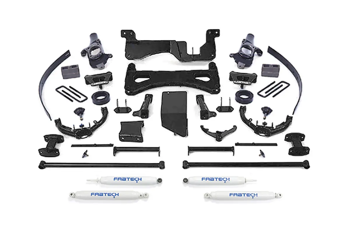 8" Perf Sys W/Perf Shks 07-08 Gm C/K2500hd,C/K3500 Non Dually. 1
