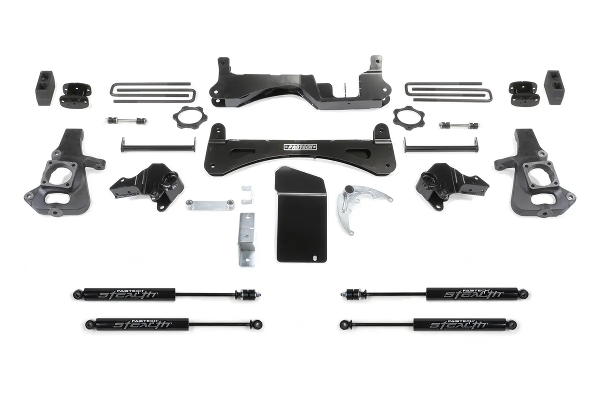 6" Rts Sys W/Stealth 01-10 Gm C/K2500hd, C/K3500hd. 1