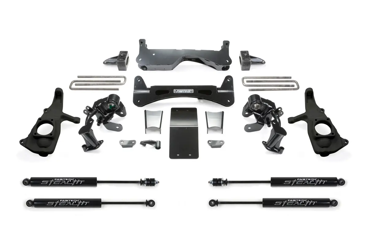 6" Rts Sys W/Stealth 2011-19 Gm 2500Hd 2/4Wd. 1
