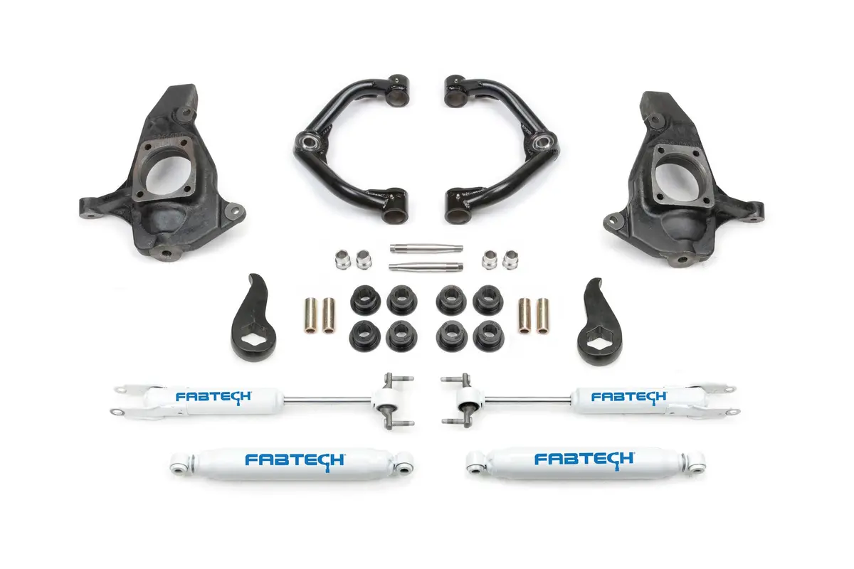 3.5" Ultimate Sys W/Uniball Uc & Perf Shocks 2011-19 Gm C/K2500hd/3500Hd. 1